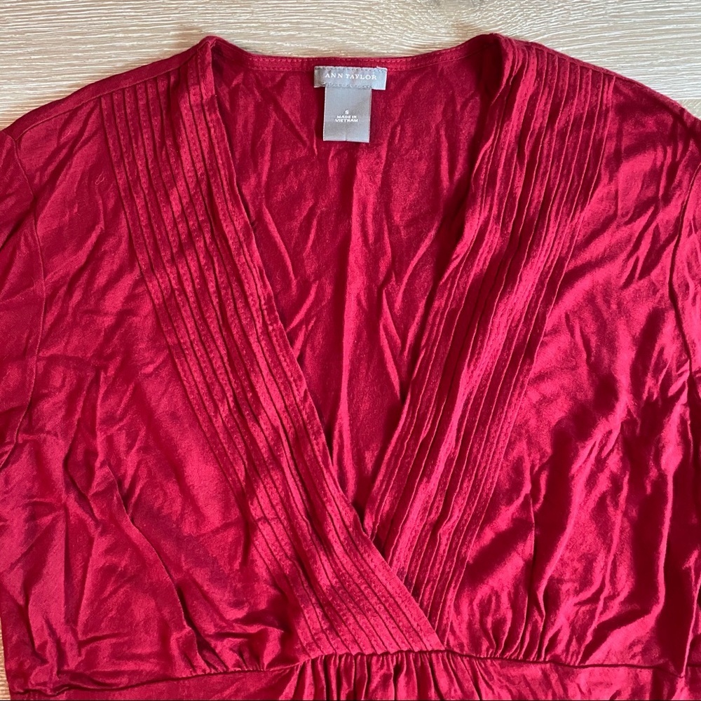 Ann Taylor Long Sleeve Top - Picture 2 of 9